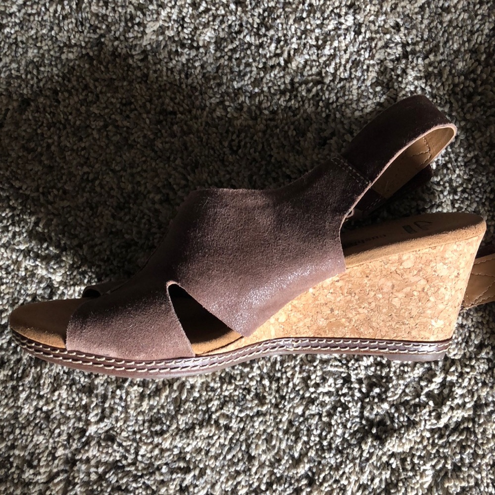 Suede Wedges - Picture 2 of 2